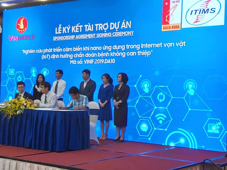 Trường ĐHBK Hà Nội ký kết hợp tác với Quỹ Đổi mới sáng tạo VinIF