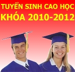 Tuyển sinh cao học khóa 18 ITIMS 2010-2012
